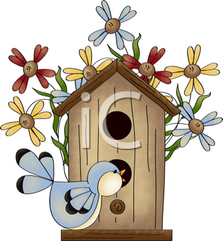 Birdhouse Clipart