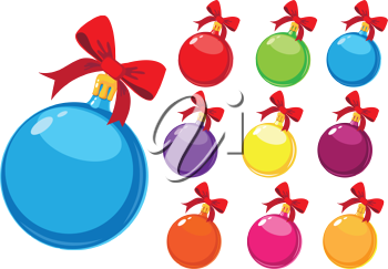 Christmas Ornaments Clipart