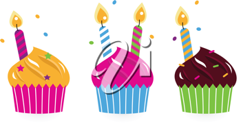Christmas Candles Clipart