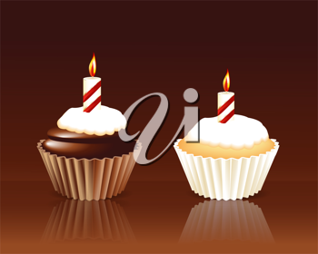 Christmas Candles Clipart