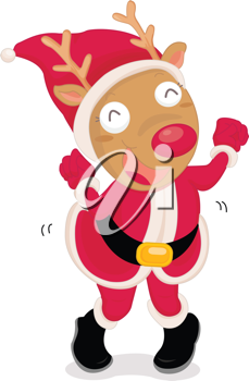 Rudolph the Red Nosed Reindeer Clipart