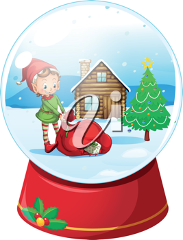 Christmas Elf Clipart