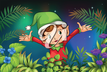 Christmas Elf Clipart