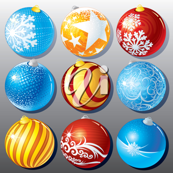 Christmas Ornaments Clipart