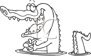 Crocodile Clipart