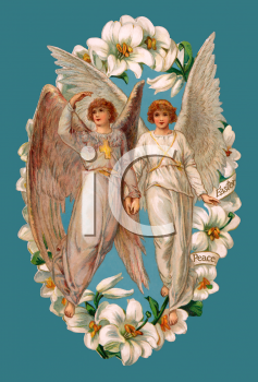 Victorian Angel Clipart