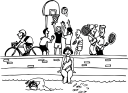 Biking Clipart