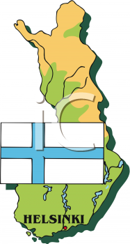 Finland Flag Clipart