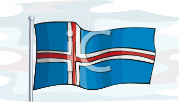 Iceland Flag Clipart