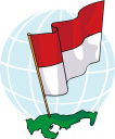 Monaco Flag Clipart