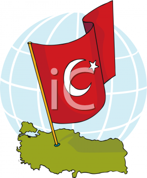 Turkey Flag Clipart