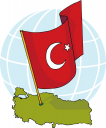 Turkey Flag Clipart