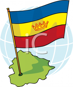Andorra Flag Clipart