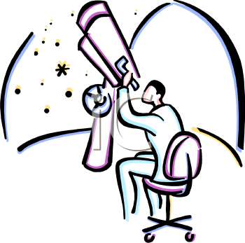 Astronomer Clipart