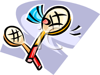 Badminton Clipart