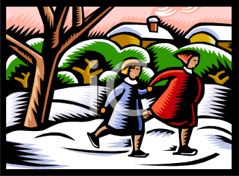 Skating Clipart