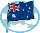 Australia Flag Clipart