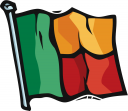 Benin Flag Clipart