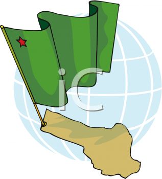 Benin Flag Clipart