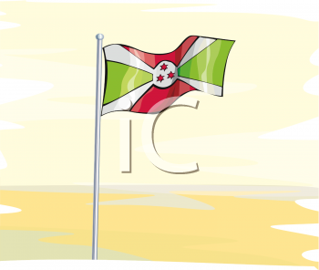 Burundi Flag Clipart