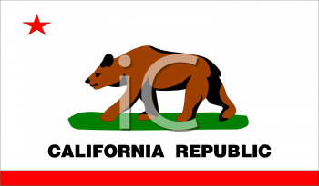 California Flag Clipart