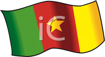 Cameroon Flag Clipart