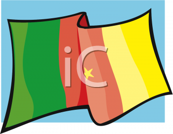Cameroon Flag Clipart