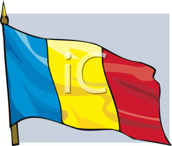 Chad Flag Clipart