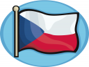 Czech Republic Flag Clipart