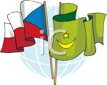 Czech Republic Flag Clipart