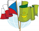 Czech Republic Flag Clipart