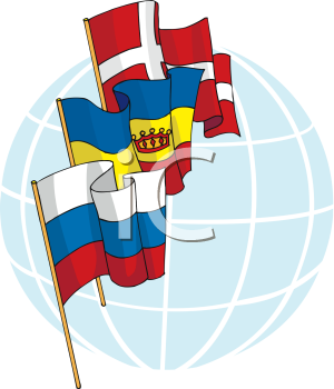 Andorra Flag Clipart