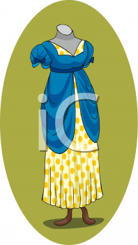 Victorian Dress Clipart