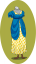Victorian Dress Clipart