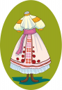 Victorian Dress Clipart