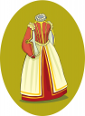 Victorian Dress Clipart