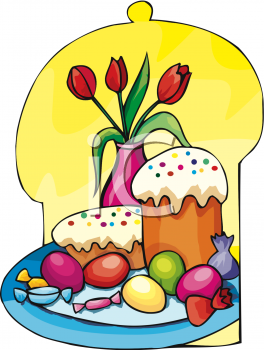 Easter Food Clipart