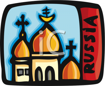 Russia Flag Clipart