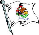 Illinois Flag Clipart