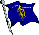 Oregon Flag Clipart