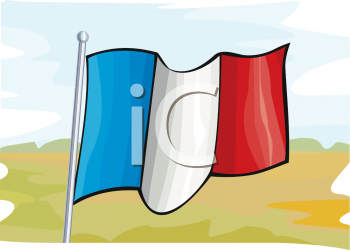 France Flag Clipart
