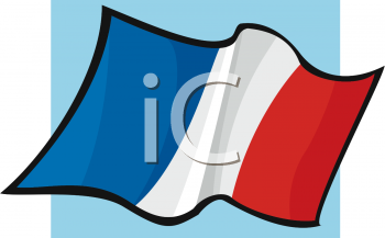 France Flag Clipart