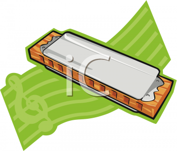 Harmonica Clipart