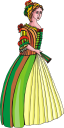 Victorian Dress Clipart