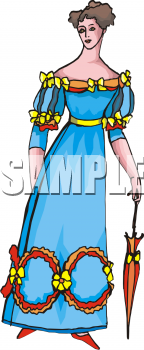 Victorian Fashion Clipart