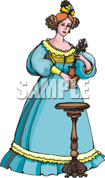 Victorian Fashion Clipart