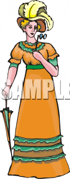 Victorian Fashion Clipart