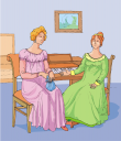 Victorian Fashion Clipart