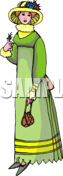 Victorian Fashion Clipart