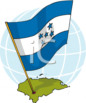 Honduras Flag Clipart